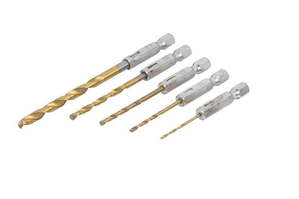 けいページ Blue Spot 20337 Hex Fitting Titanium Drill Bit Set - Amazon.com